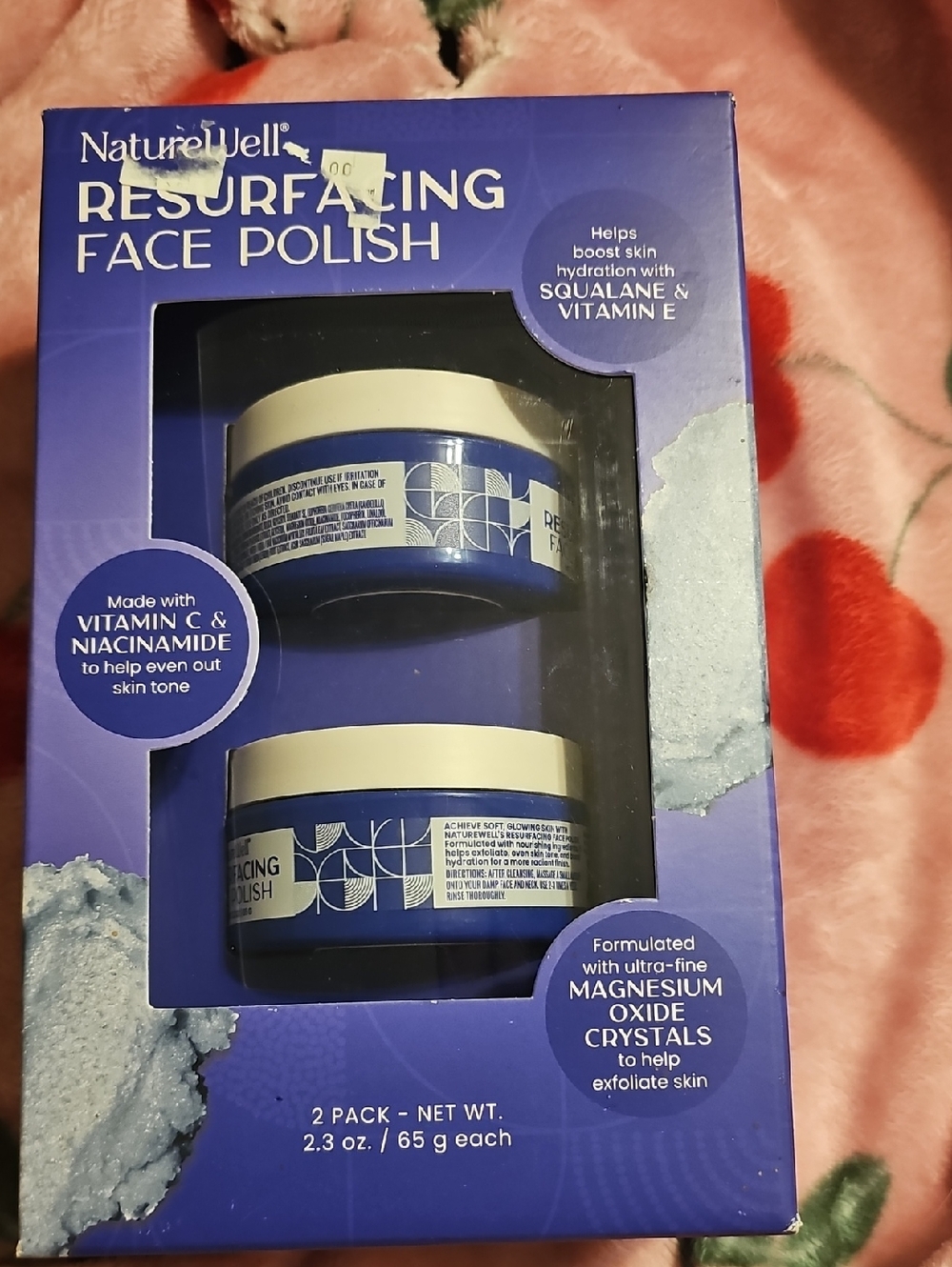 Resurfacing Face Polish - Blue (2-Pack)